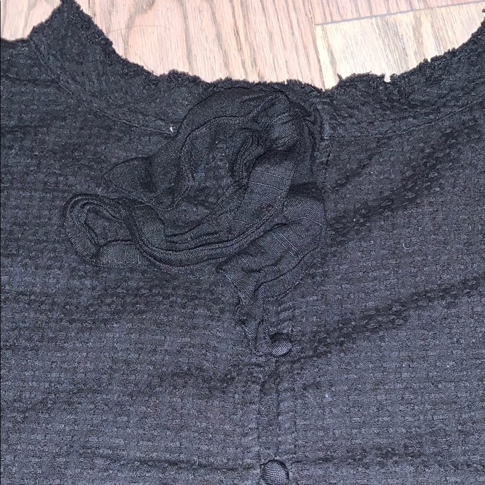 Free People Open Back Linen Top - Picture 6 of 6